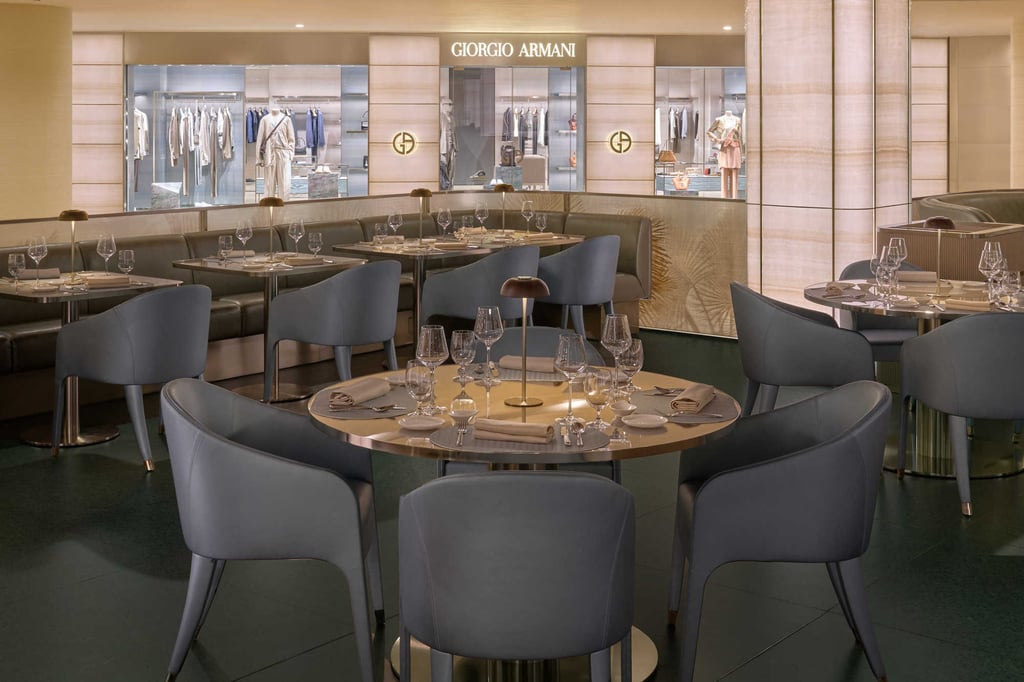 Armani/Caffè is the first Armani restaurant in Hong Kong. Photo: Handout
