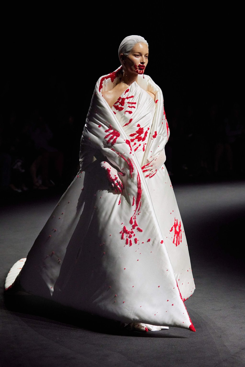 Robert Wun brought the drama with his autumn/winter 2025 haute couture collection. Photo: Handout
