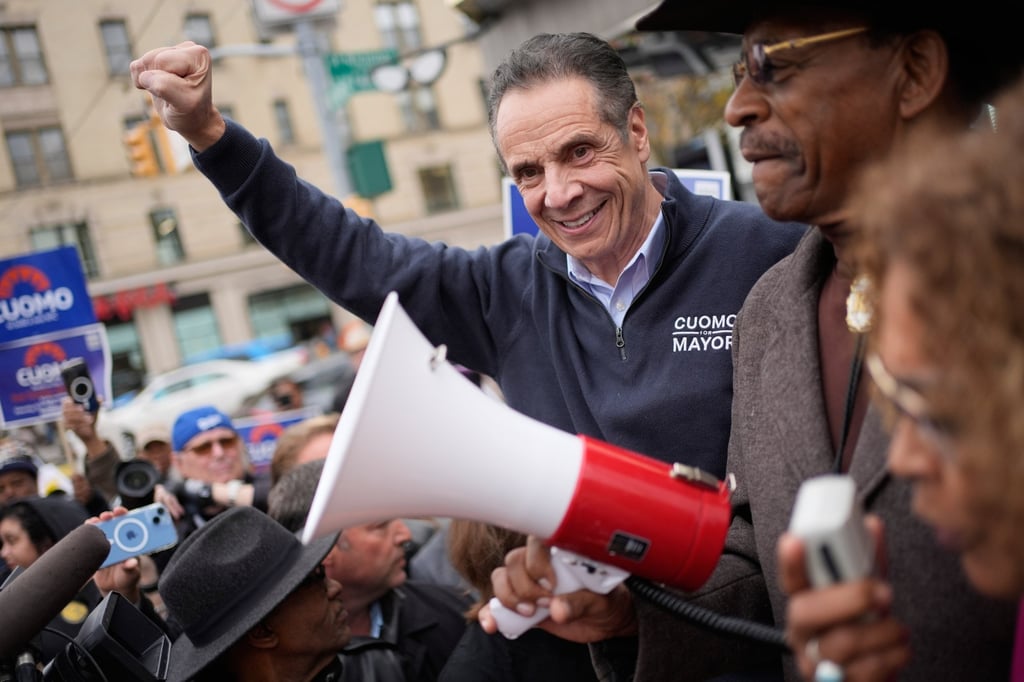 New York City mayoral candidate Andrew Cuomo. Photo: AP
