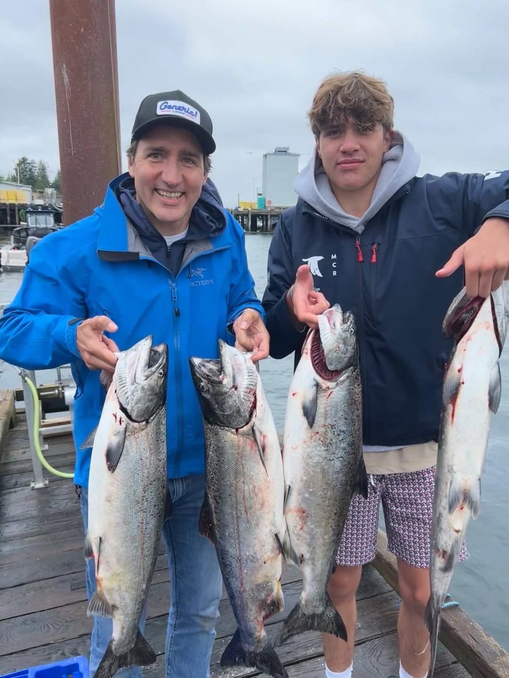 Xavier Trudeau often appears alongside his dad Justin Trudeau on social media. Photo: @justinpjtrudeau/Instagram