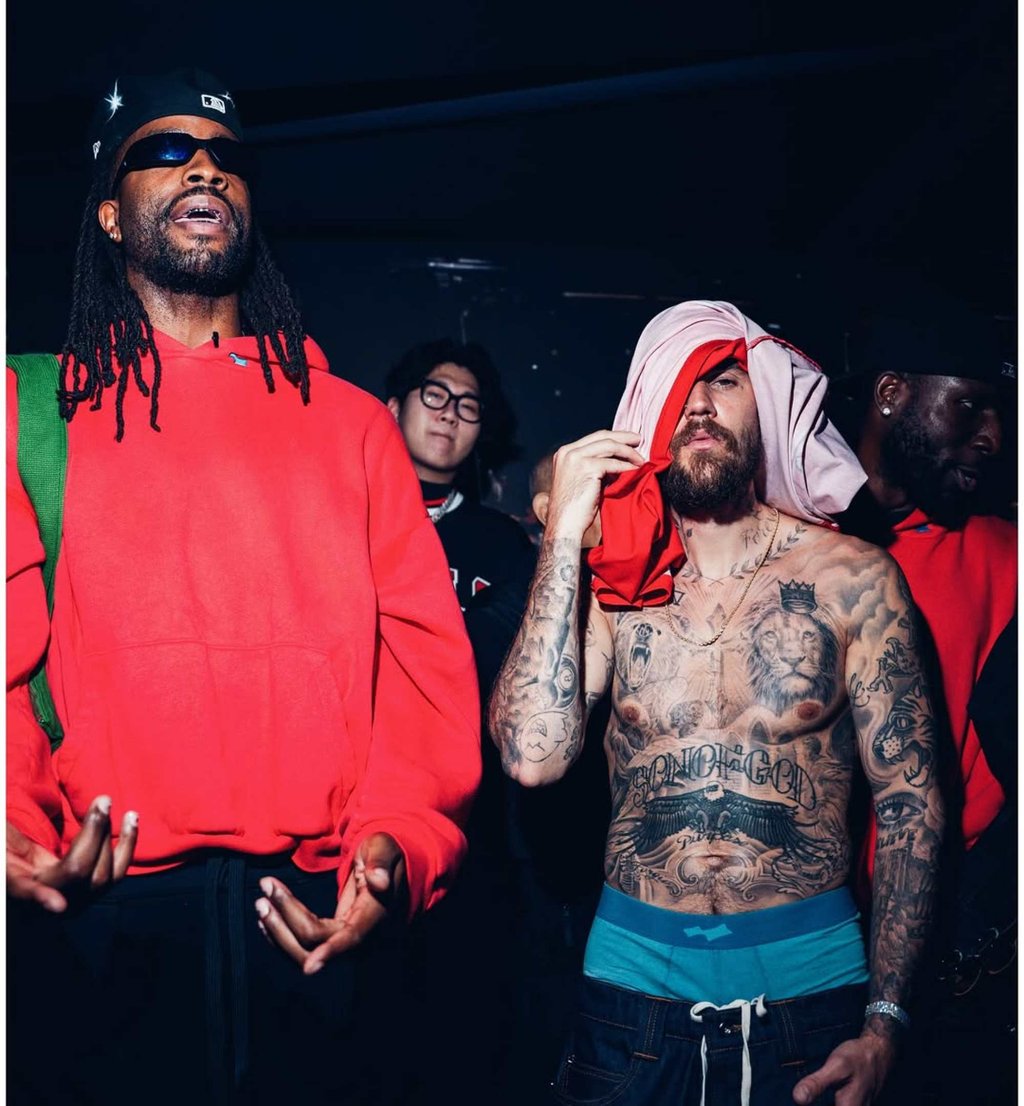 Justin Bieber (right) played basketball eight weeks in a row after joining The League, per the Daily Mail. Photo: @theleaguegroup/Instagram Justin Bieber (right) played basketball eight weeks in a row after joining The League, per the Daily Mail. Photo: @theleaguegroup/Instagram