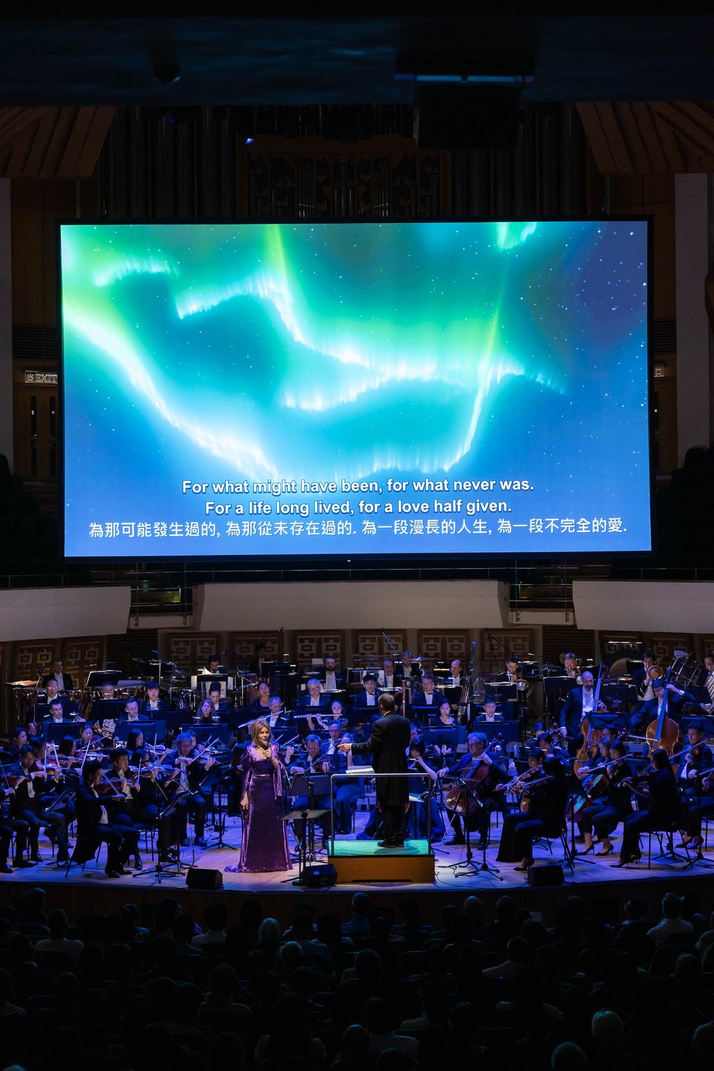 Renee Fleming performs during “Renee Fleming: Voice of Nature”, with the Hong Kong Philharmonic Orchestra in October 2025, at the Hong Kong Cultural Centre. Photo: HK Phil