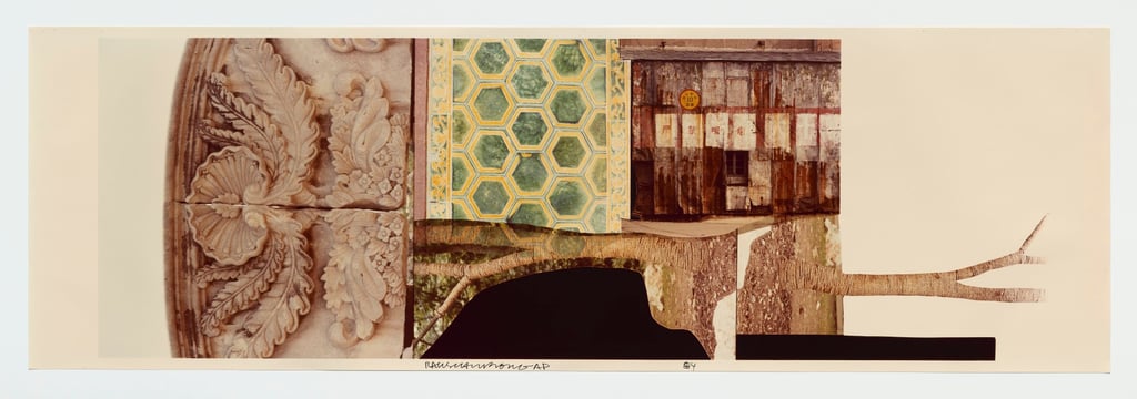 Robert Rauschenberg’s Studies for Chinese Summerhall #IV, 1984. Photo: courtesy Robert Rauschenberg Foundation