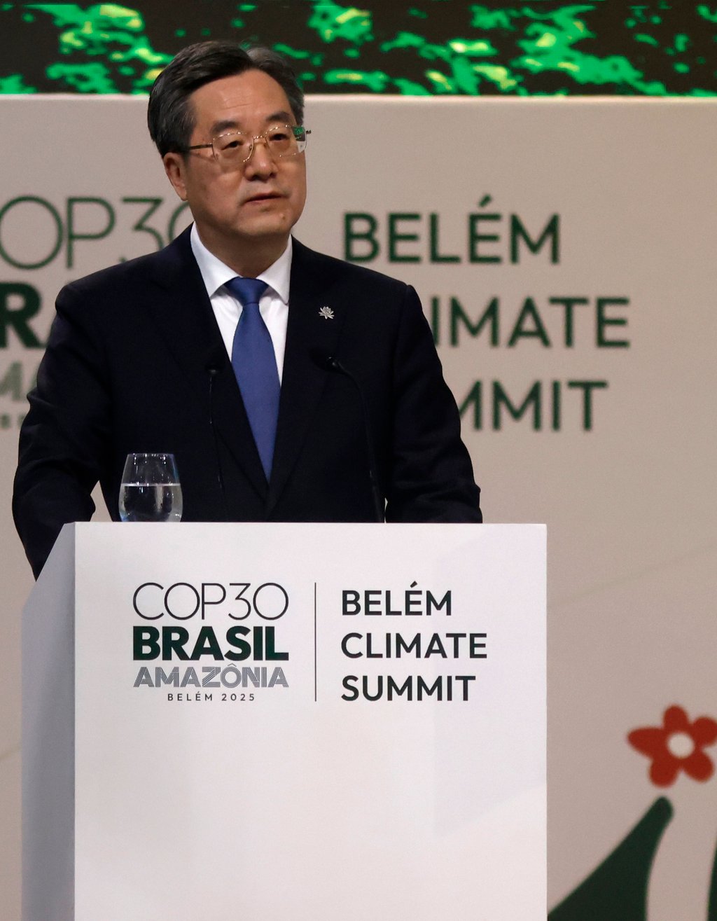 Chinese Vice-Premier Ding Xuexiang at the Cop30 climate summit on Thursday. Photo: handout Chinese Vice-Premier Ding Xuexiang at the Cop30 climate summit on Thursday. Photo: handout