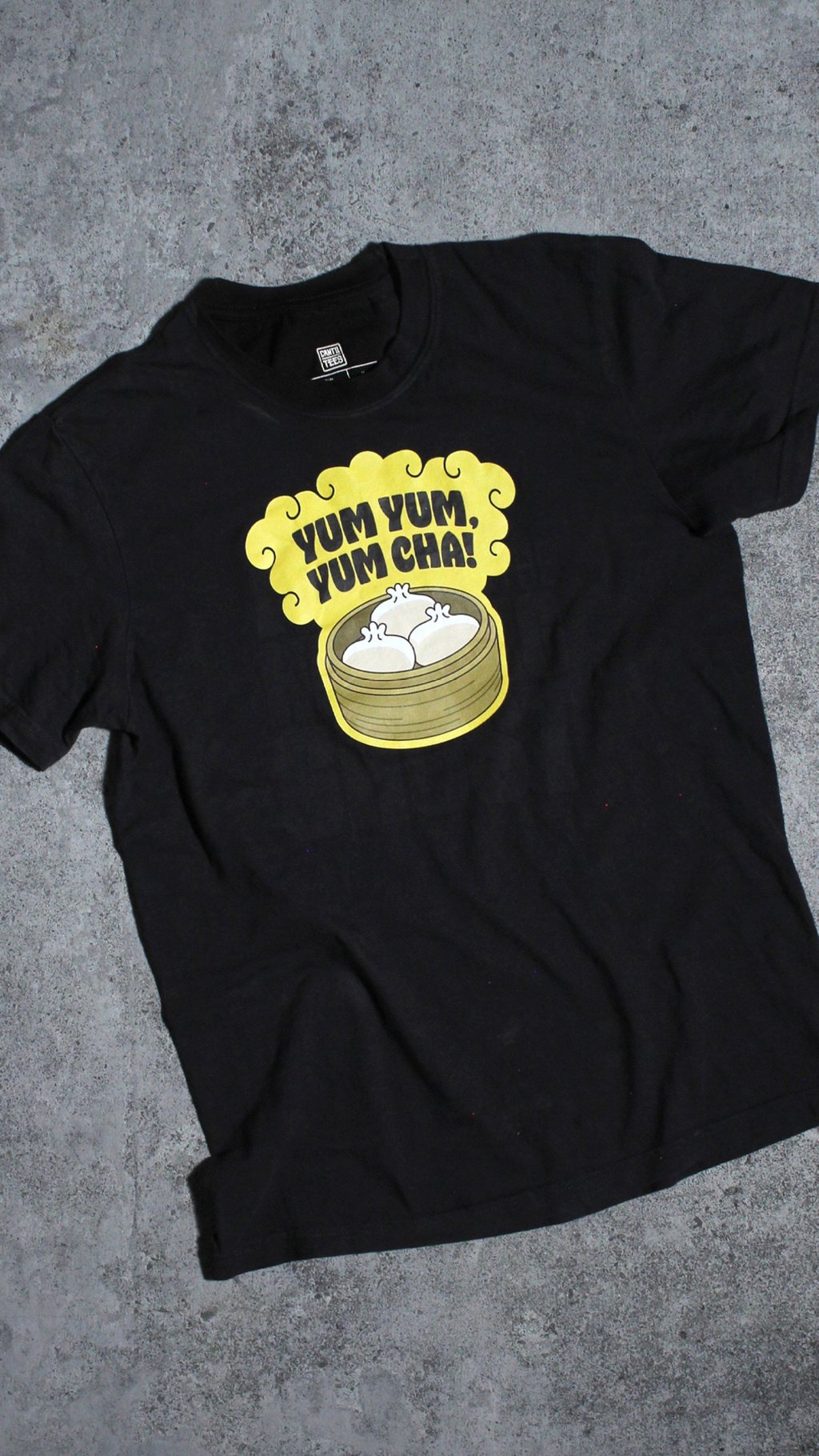 One of Sang’s Cantotees T-shirts. Photo: Ant Sang One of Sang’s Cantotees T-shirts. Photo: Ant Sang