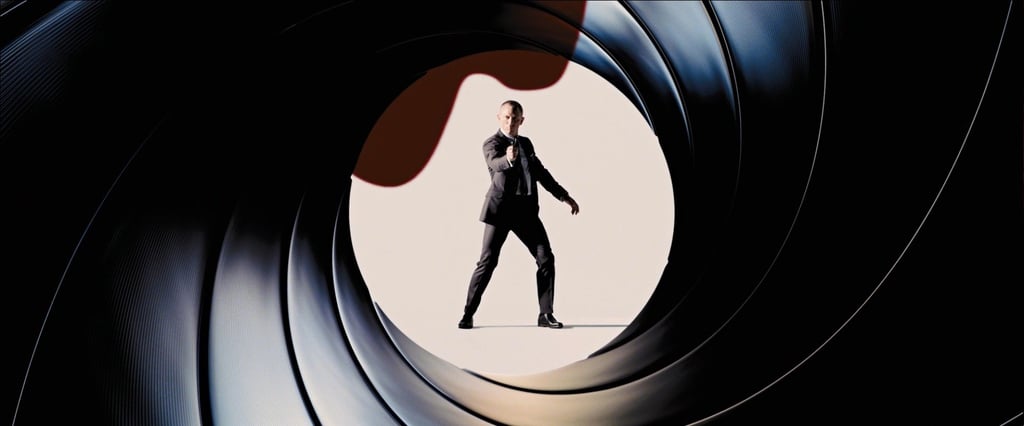 The James Bond gun barrel intro sequence, featuring Daniel Craig. Photo: Handout The James Bond gun barrel intro sequence, featuring Daniel Craig. Photo: Handout