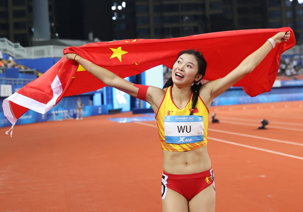 Wu Yanni hit a career pinnacle when she won silver at the World University Games in 2023. Photo: Xinhua