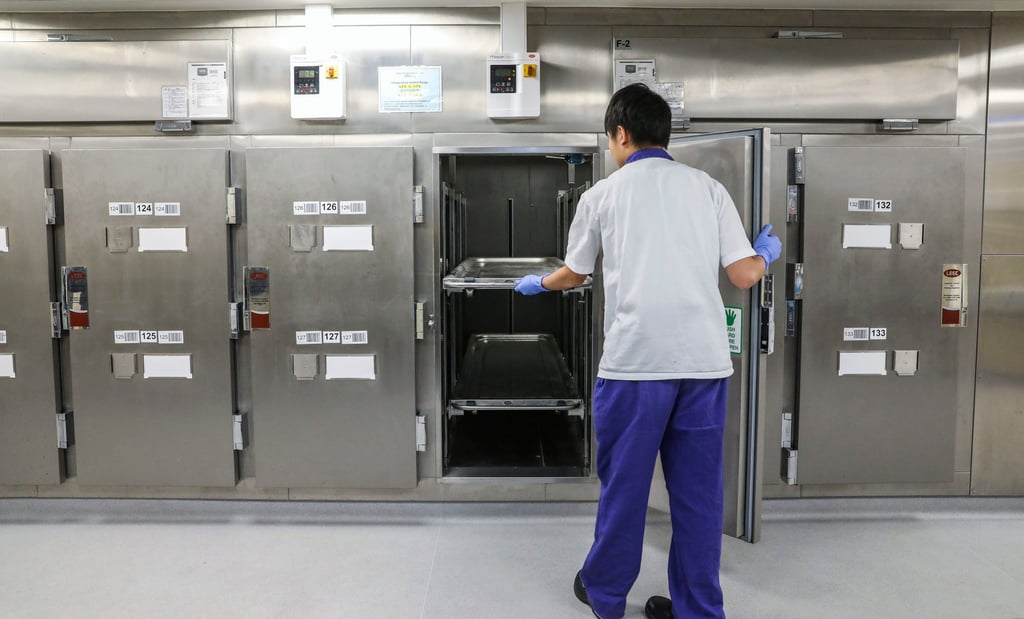 Hong Kong has 38 public hospital mortuaries, which can hold about 3,300 bodies. Photo: K. Y. Cheng