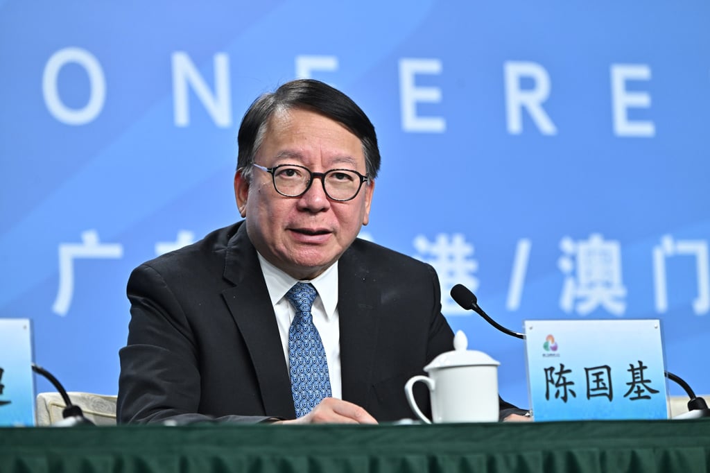 Chief Secretary Eric Chan said co-hosting the Games enhanced Hong Kong’s reputation. Photo: ISD Chief Secretary Eric Chan said co-hosting the Games enhanced Hong Kong’s reputation. Photo: ISD