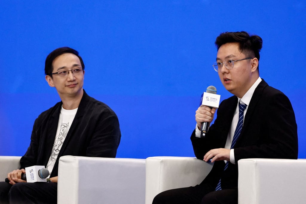The public should be warned about which jobs will become obsolete first, says Chen Deli (right). Photo: Reuters The public should be warned about which jobs will become obsolete first, says Chen Deli (right). Photo: Reuters