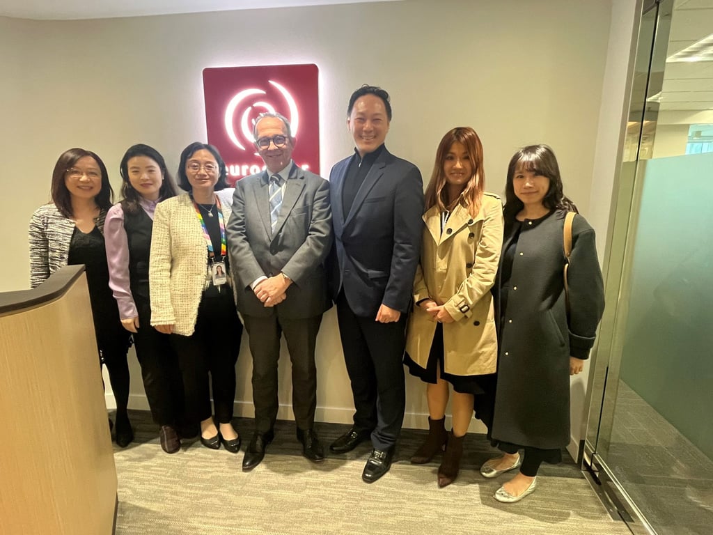 Euroclear representatives meet with officials from InvestHK, which has been supporting the company’s growth in Hong Kong since it established an office in the city in 2008.