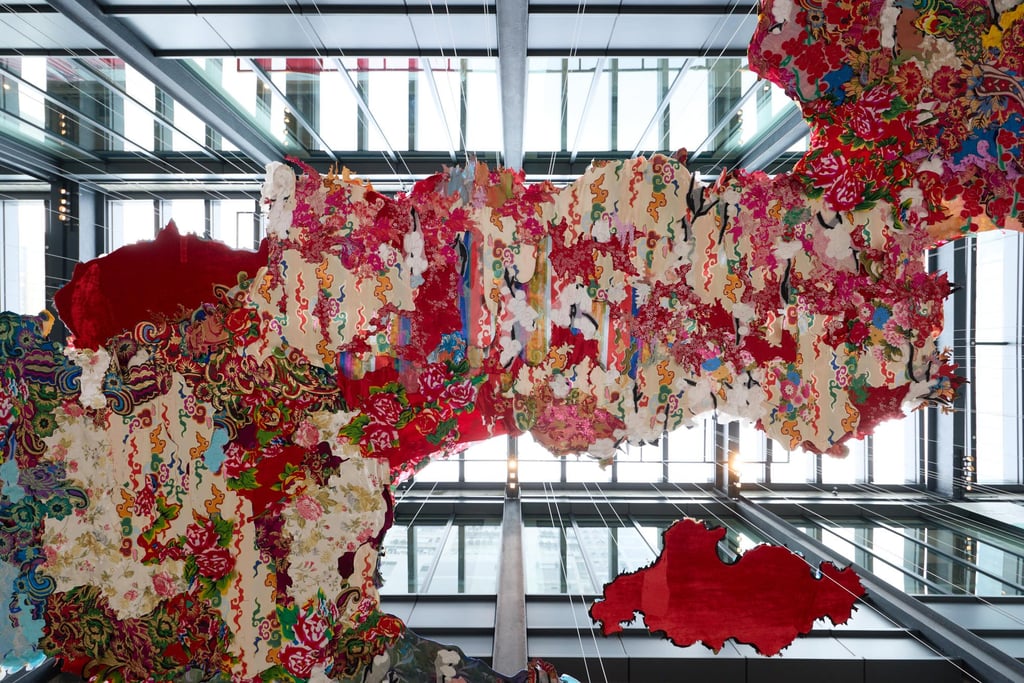 False Hope or Moment of the Present, by Gulnur Mukazhanova, seen from below. Photo: Chat