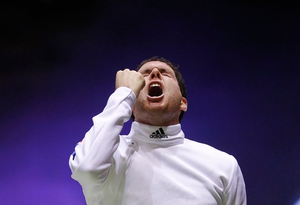 Hong Kong épée coach Gauthier Grumier won team event Olympic and World titles. Photo: AP Hong Kong épée coach Gauthier Grumier won team event Olympic and World titles. Photo: AP