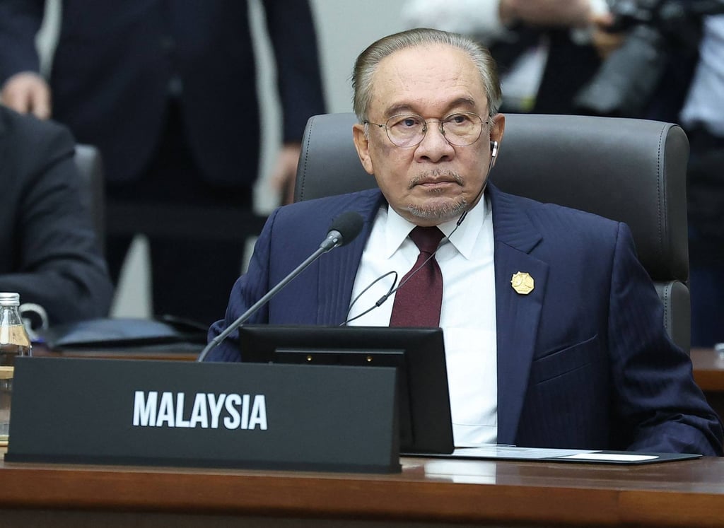 Malaysian Prime Minister Anwar Ibrahim attends the Apec Economic Leaders’ Meeting in Gyeongju, South Korea, on October 31, Photo: Apec 2025 Korea/Yonhap/AFP Malaysian Prime Minister Anwar Ibrahim attends the Apec Economic Leaders’ Meeting in Gyeongju, South Korea, on October 31, Photo: Apec 2025 Korea/Yonhap/AFP