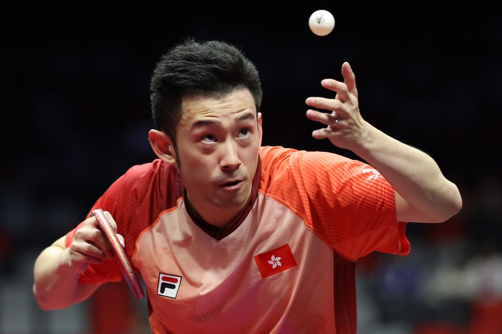 HWong Chun-ting said he was glad to have put some pressure on the world No 1. Photo: Xinhua HWong Chun-ting said he was glad to have put some pressure on the world No 1. Photo: Xinhua