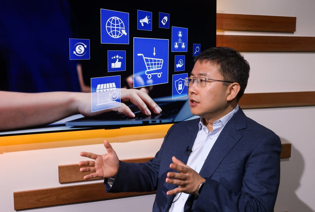 Alibaba.com president Zhang Kuo. Photo: Jonathan Wong