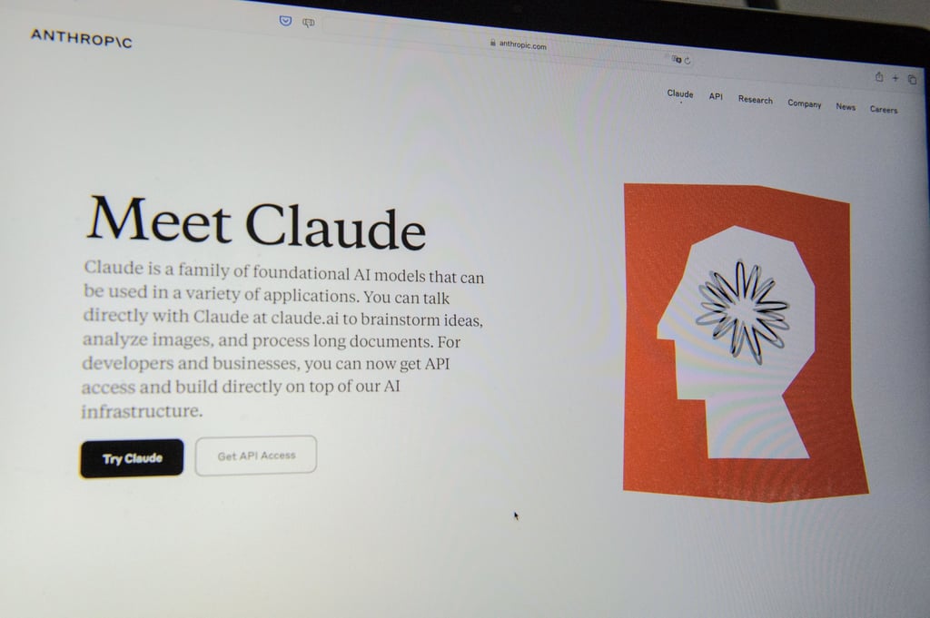 Anthropic develops the AI chatbot, Claude. Photo: dpa Anthropic develops the AI chatbot, Claude. Photo: dpa