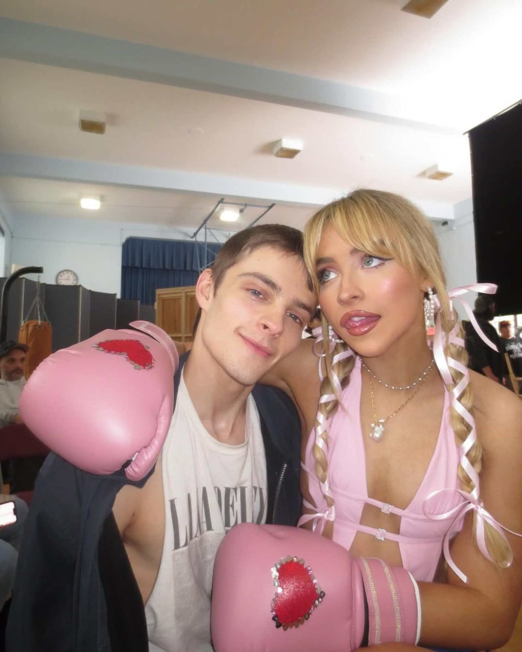 Corey Fogelmanis and Sabrina Carpenter have known each other for years. Photo: @coreyfogelmanis/Instagram