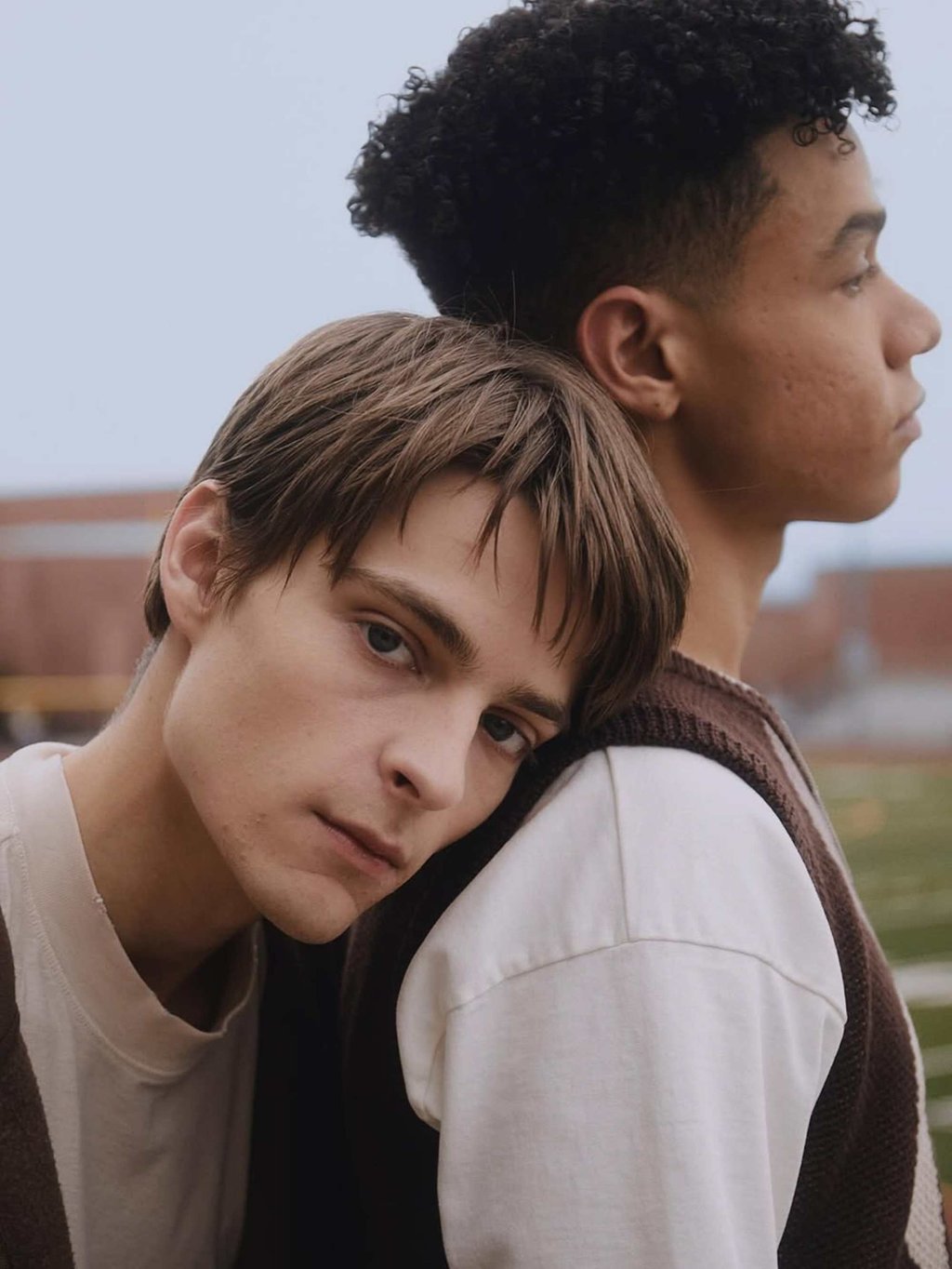 Corey Fogelmanis (left) has starred in a number of films and TV shows. Photo: @coreyfogelmanis/Instagram