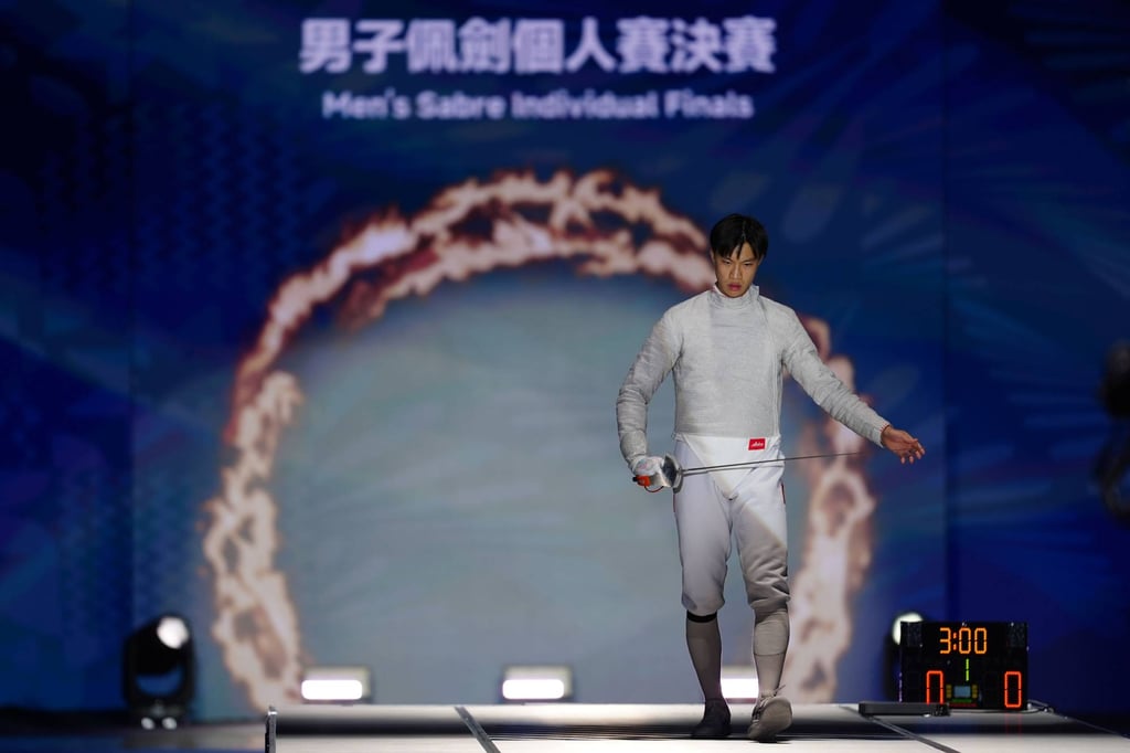 Aaron Ho lost his final at Kai Tak Arena but still made history for Hong Kong. Photo: Elson Li