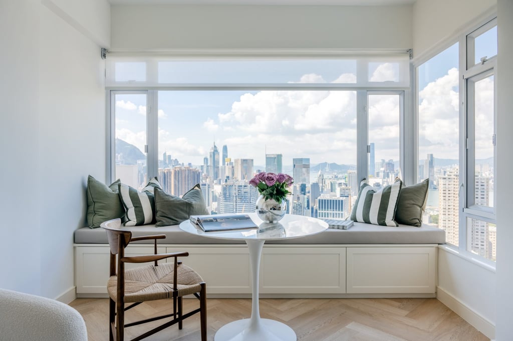 The living room alcove. Photo: Eugene Chan. Styling: Suh-hee Park The living room alcove. Photo: Eugene Chan. Styling: Suh-hee Park