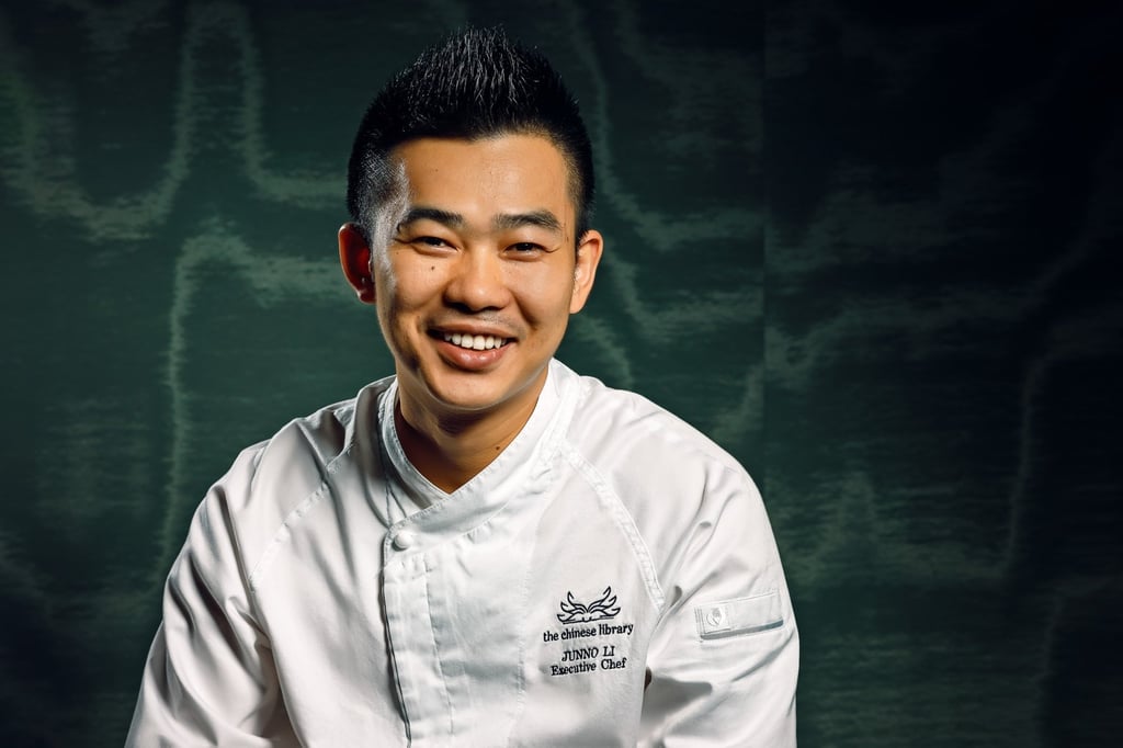 Junno Li is executive Chinese chef at The Chinese Library. Photo: The Chinese Library Junno Li is executive Chinese chef at The Chinese Library. Photo: The Chinese Library