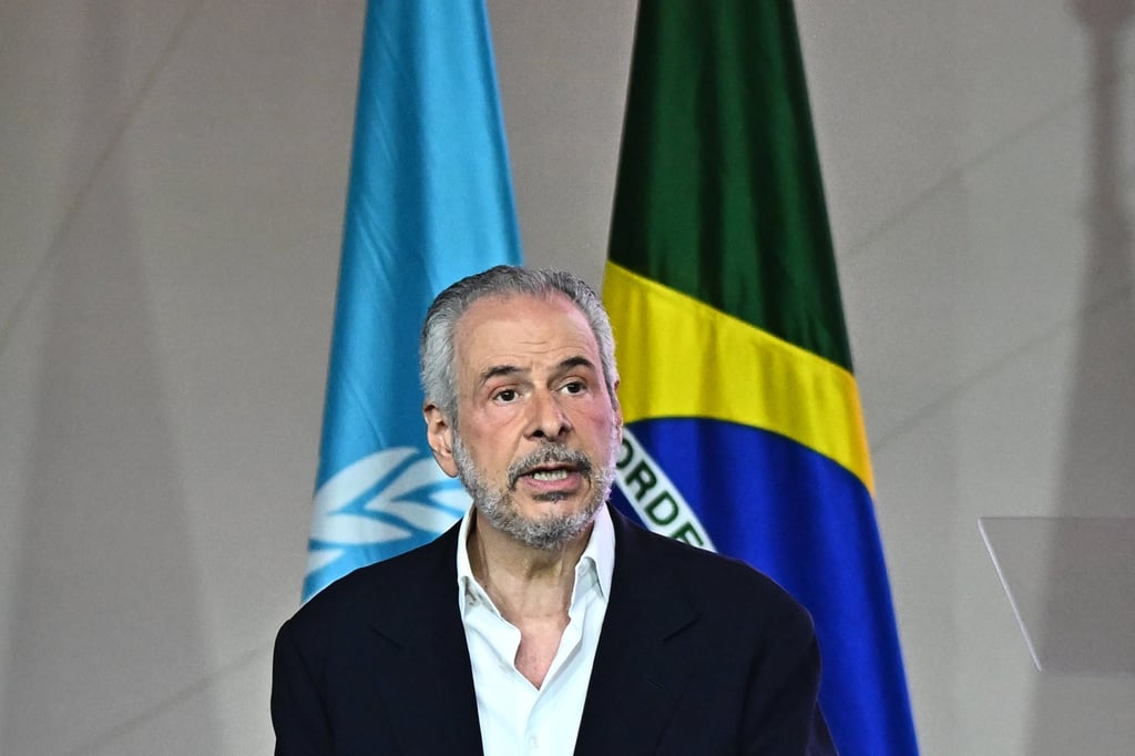 Cop30 President Andre Correa do Lago released a proposal with 21 options for negotiators on four interrelated issues. Photo: EPA