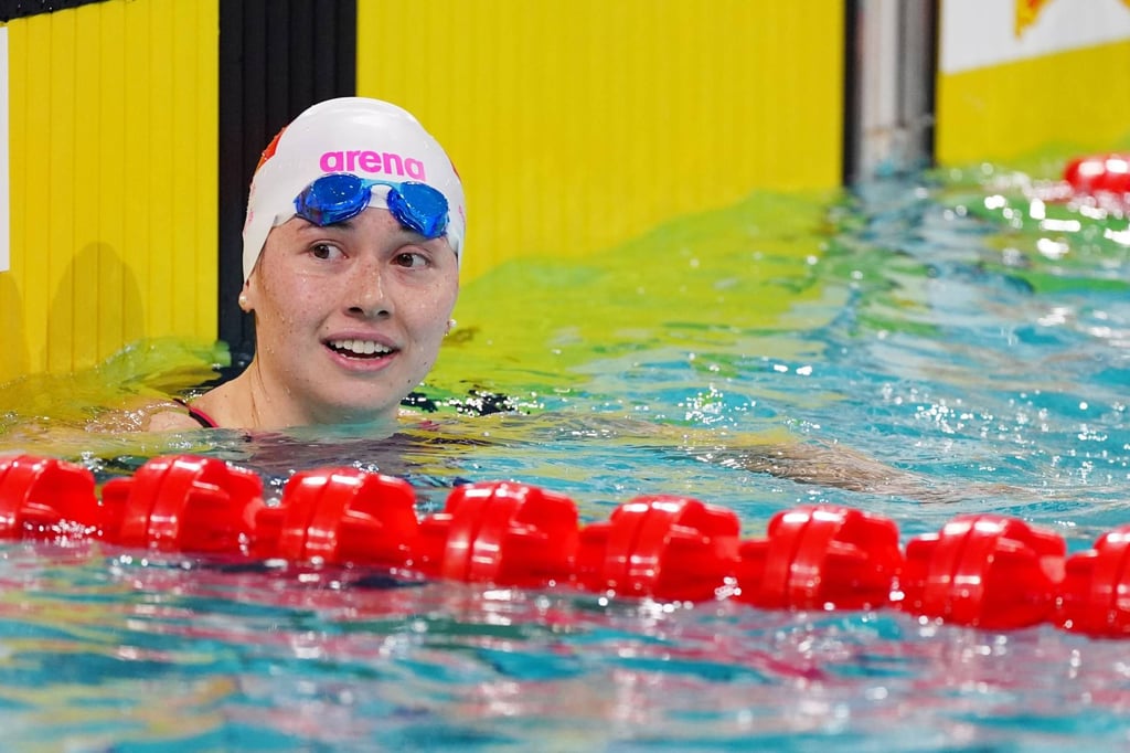 Siobhan Haughey said she wanted to challenge herself at her non-preferred distance. Photo: Elson Li