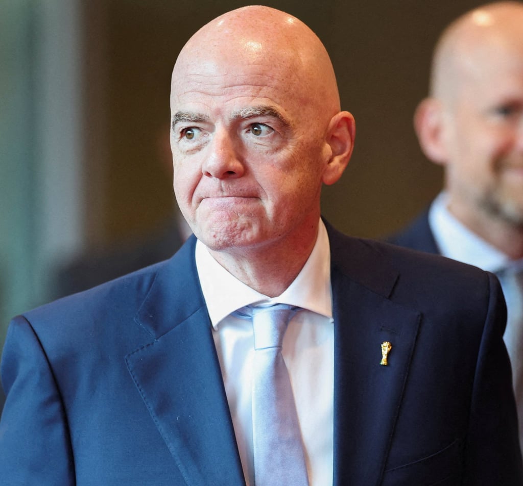 Fifa President Gianni Infantino attends the Asean summit in Kuala Lumpur on October 26. Photo: Reuters