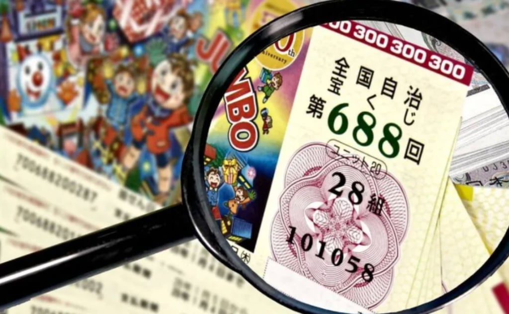 The man’s lucky lottery ticket. He decided to keep his intensely frugal wife in the dark over his win. Photo: QQ.com