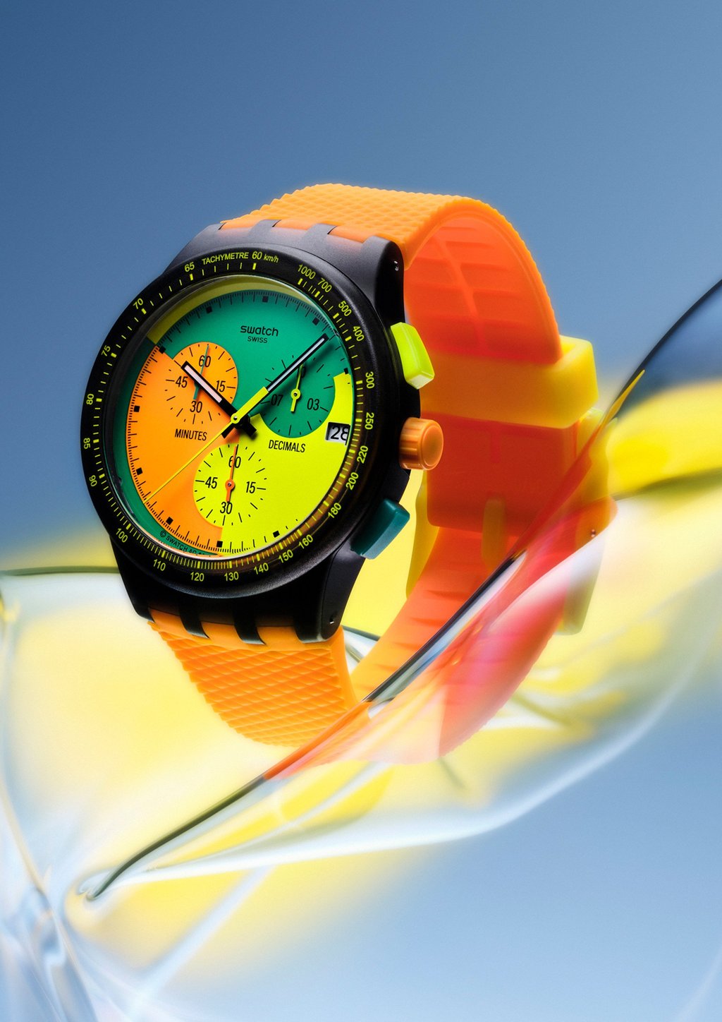 Swatch Neon Signal Flag. Photo: Handout