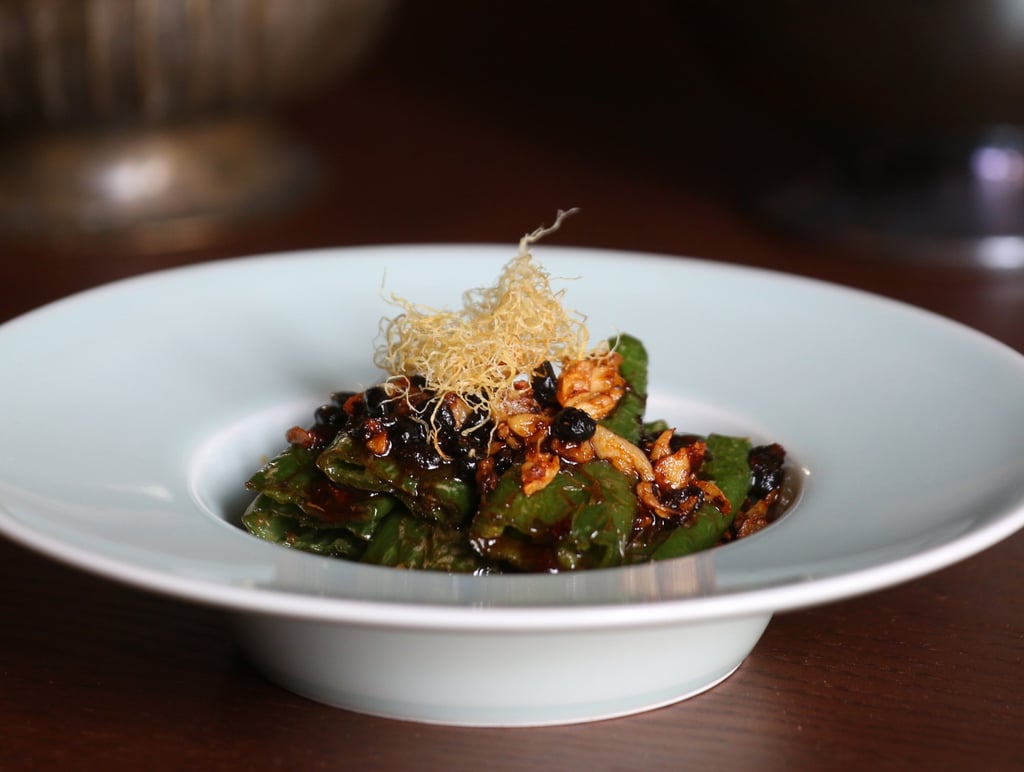 Tiger skin green peppers with spicy dressing at Madame Fu-Grand Cafe Chinois, a restaurant at Tai Kwun in Central. Photo: Xiaomei Chen
