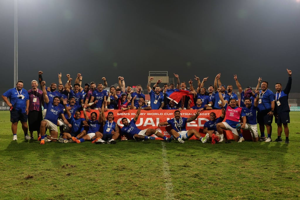 Samoa will join Hong Kong in the World Cup draw on December 3. Photo: World Rugby via Getty Images Samoa will join Hong Kong in the World Cup draw on December 3. Photo: World Rugby via Getty Images