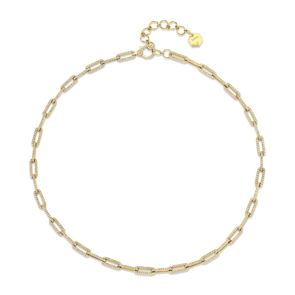 Shay Flat Cable Link necklace (HK$90,780) Shay Flat Cable Link necklace (HK$90,780)