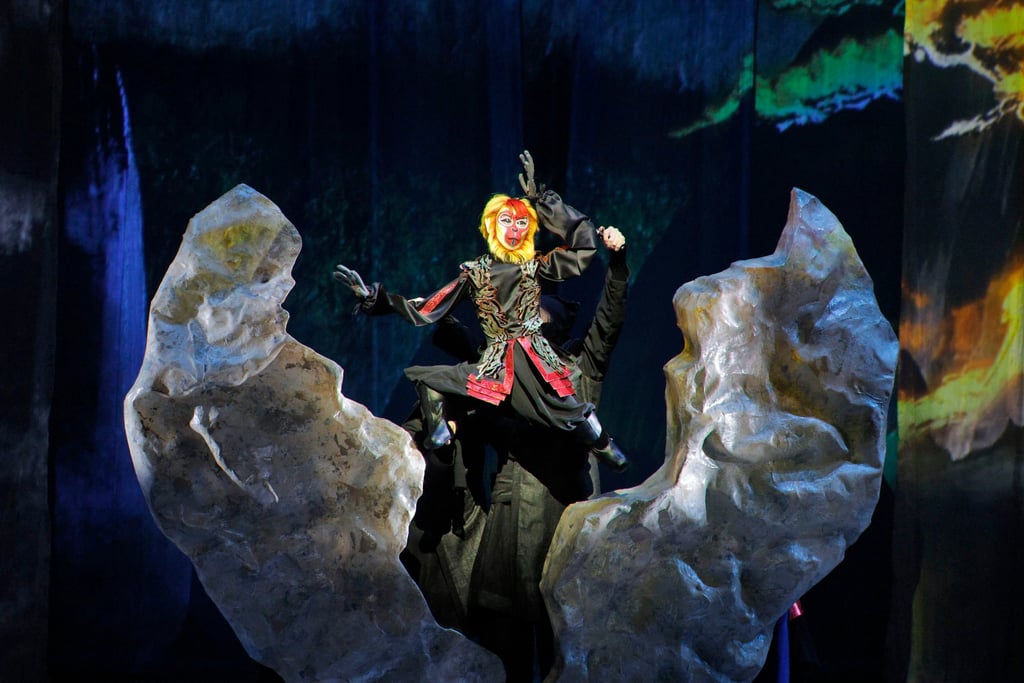 A Monkey King puppet is one of the character’s three forms in the new opera. Photo: Cory Weaver/San Francisco Opera