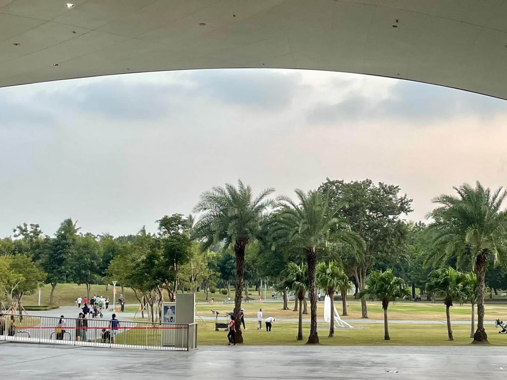 The National Kaohsiung Centre for the Arts opens onto a park’s central lawn, creating an outdoor theatre for up to 30,000 people. Photo: Donald Low