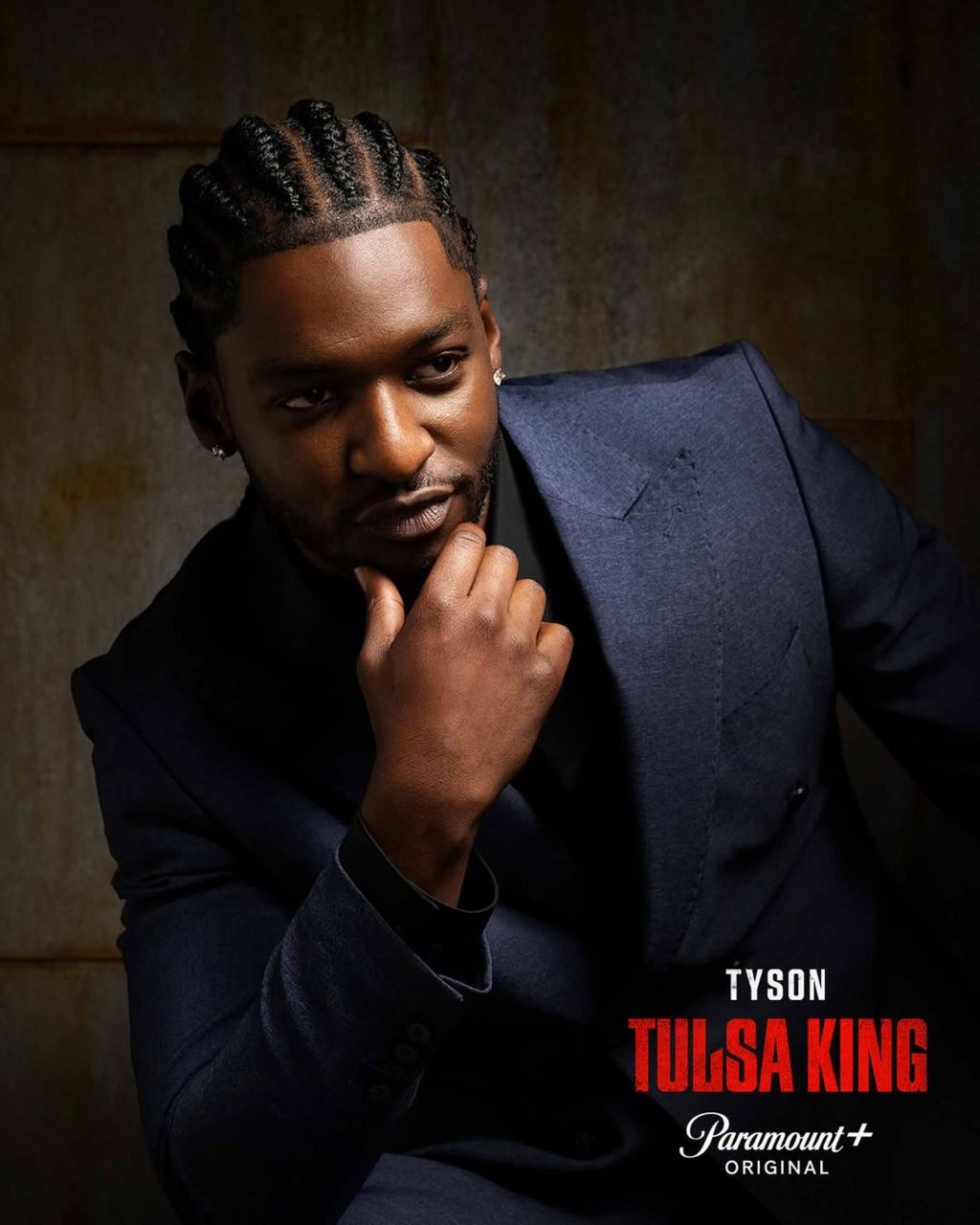 Jay Will in a promotional photo for Tulsa King. Photo: @jay_will9/Instagram Jay Will in a promotional photo for Tulsa King. Photo: @jay_will9/Instagram