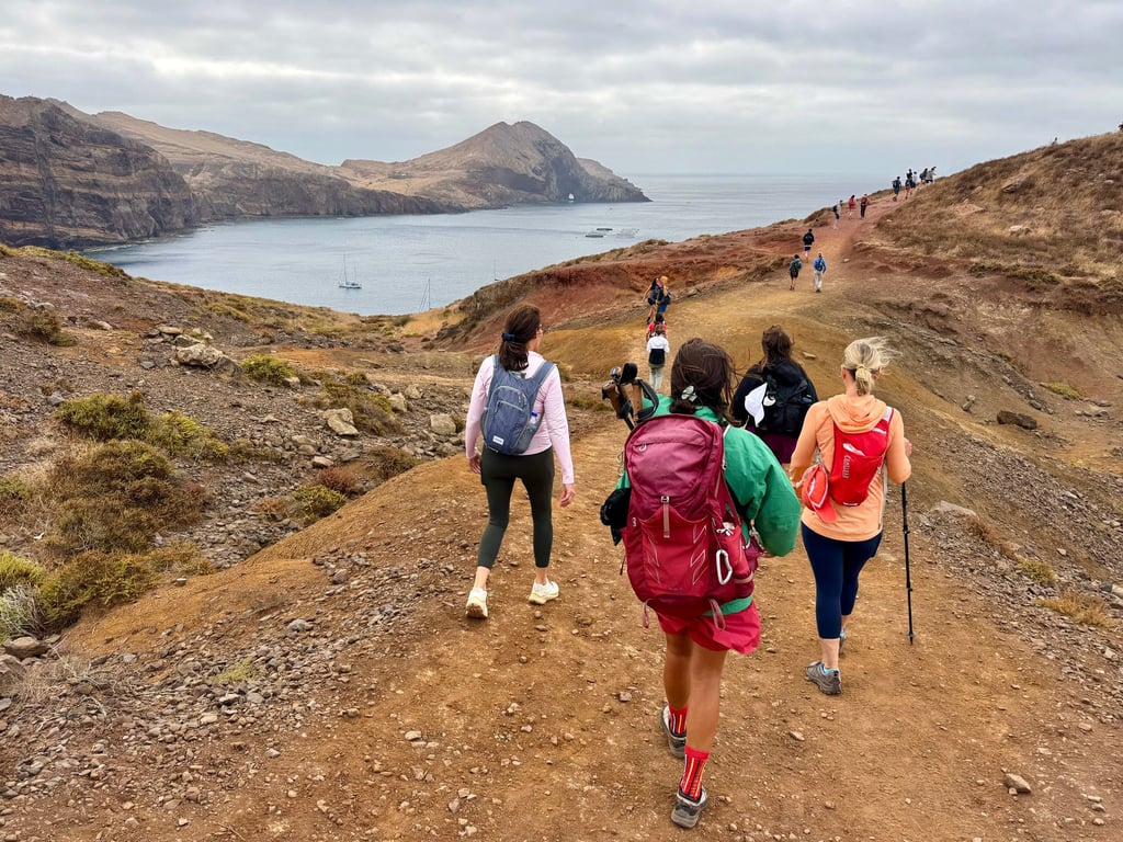 Hiking is a huge draw to Madeira, Portugal. Photo: TNS