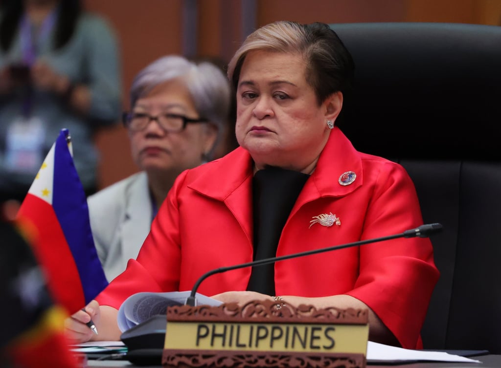 Secretary of Foreign Affairs Maria Theresa Lazaro has been appointed special envoy of the chair to Myanmar during the Philippines’ 2026 Asean chairmanship. Photo: EPA Secretary of Foreign Affairs Maria Theresa Lazaro has been appointed special envoy of the chair to Myanmar during the Philippines’ 2026 Asean chairmanship. Photo: EPA