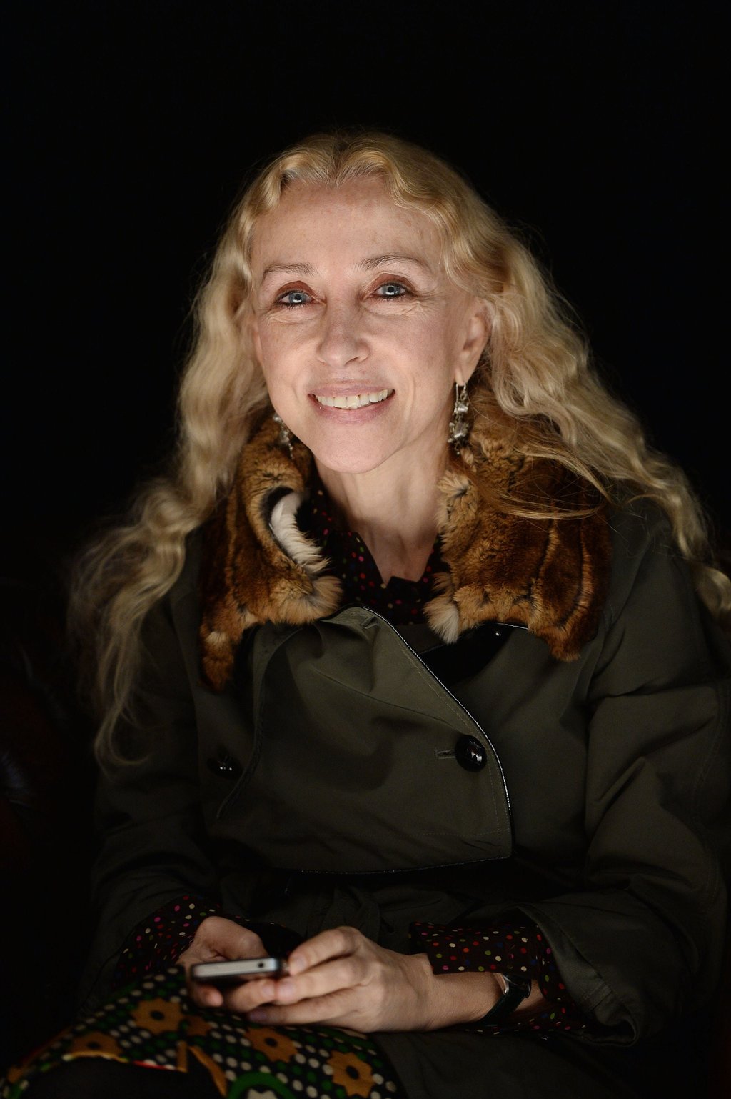 Franca Sozzani in Milan for fashion week, in early 2014. Photo: WireImage