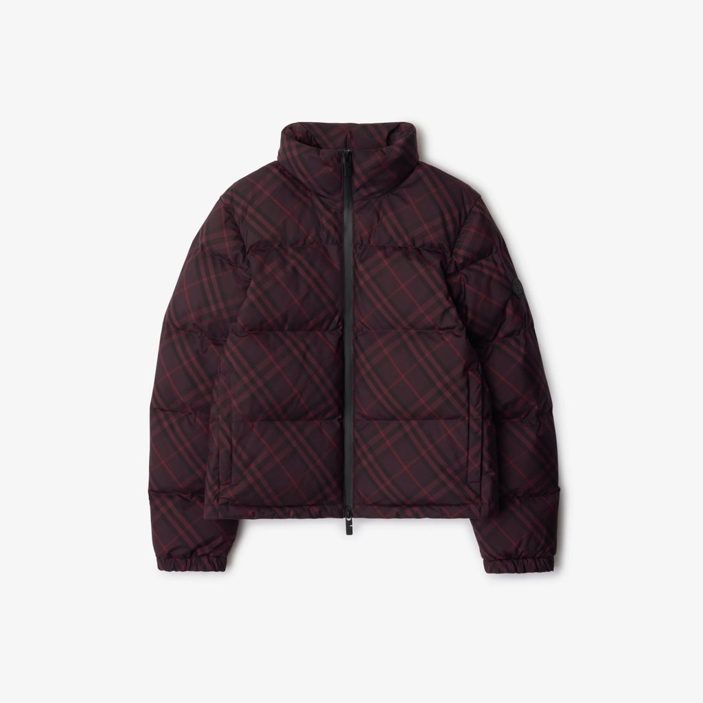 Burberry Check Ambleside puffer jacket. Photo: Handout