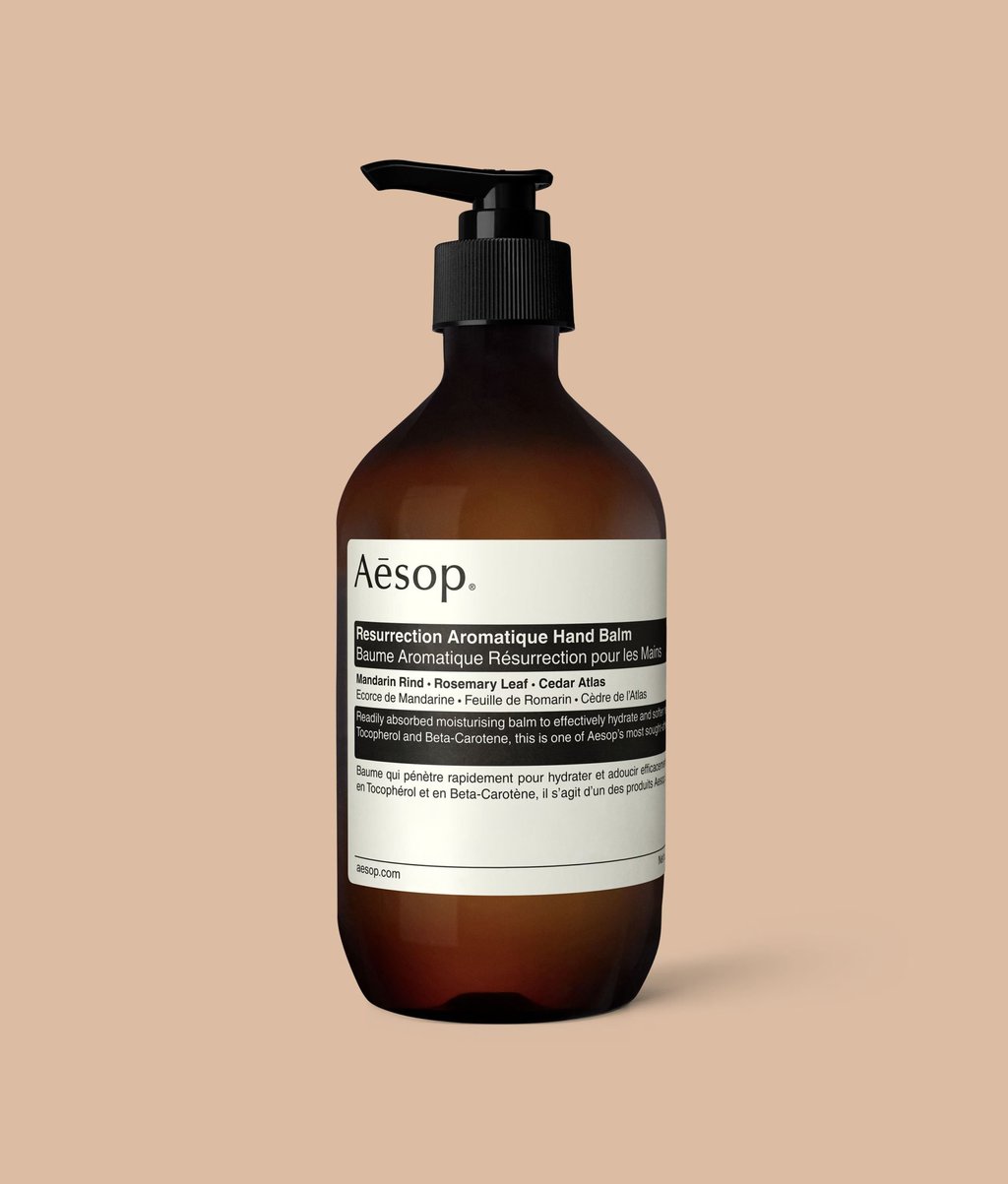 Aesop Resurrection Aromatique Hand Balm. Photo: Handout