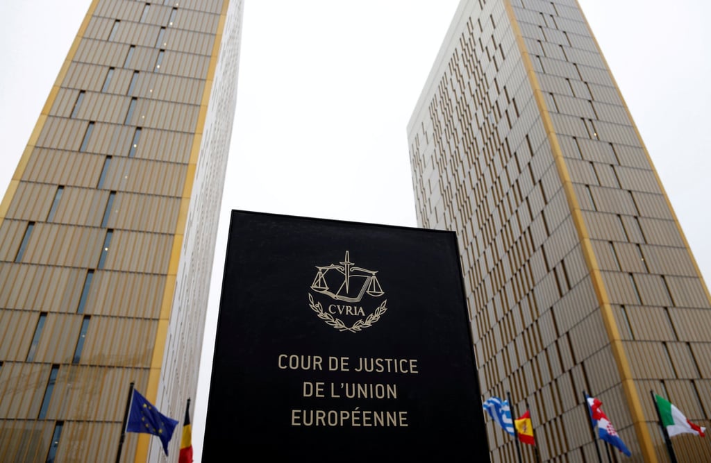 The towers of the European Court of Justice are seen in Luxembourg. The EU’s highest court on Tuesday backed the rights of same-sex couples. Photo: Reuters The towers of the European Court of Justice are seen in Luxembourg. The EU’s highest court on Tuesday backed the rights of same-sex couples. Photo: Reuters