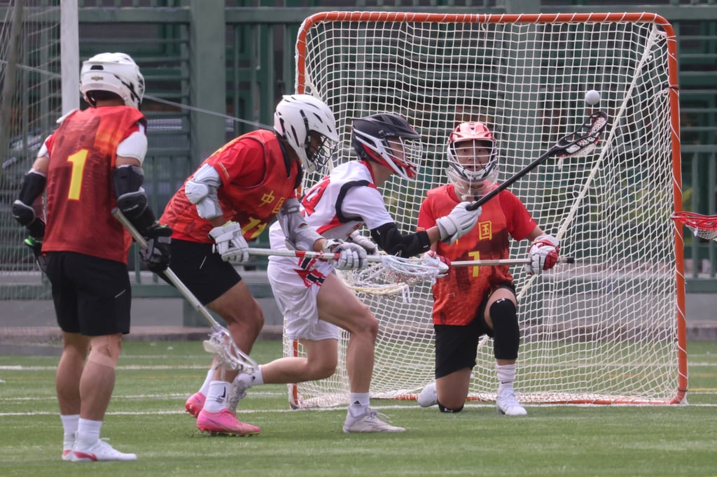 Hong Kong’s Daniel Pang Yee-li (in white) shoots against China in last year’s Super Sixes. Photo: Jelly Tse Hong Kong’s Daniel Pang Yee-li (in white) shoots against China in last year’s Super Sixes. Photo: Jelly Tse