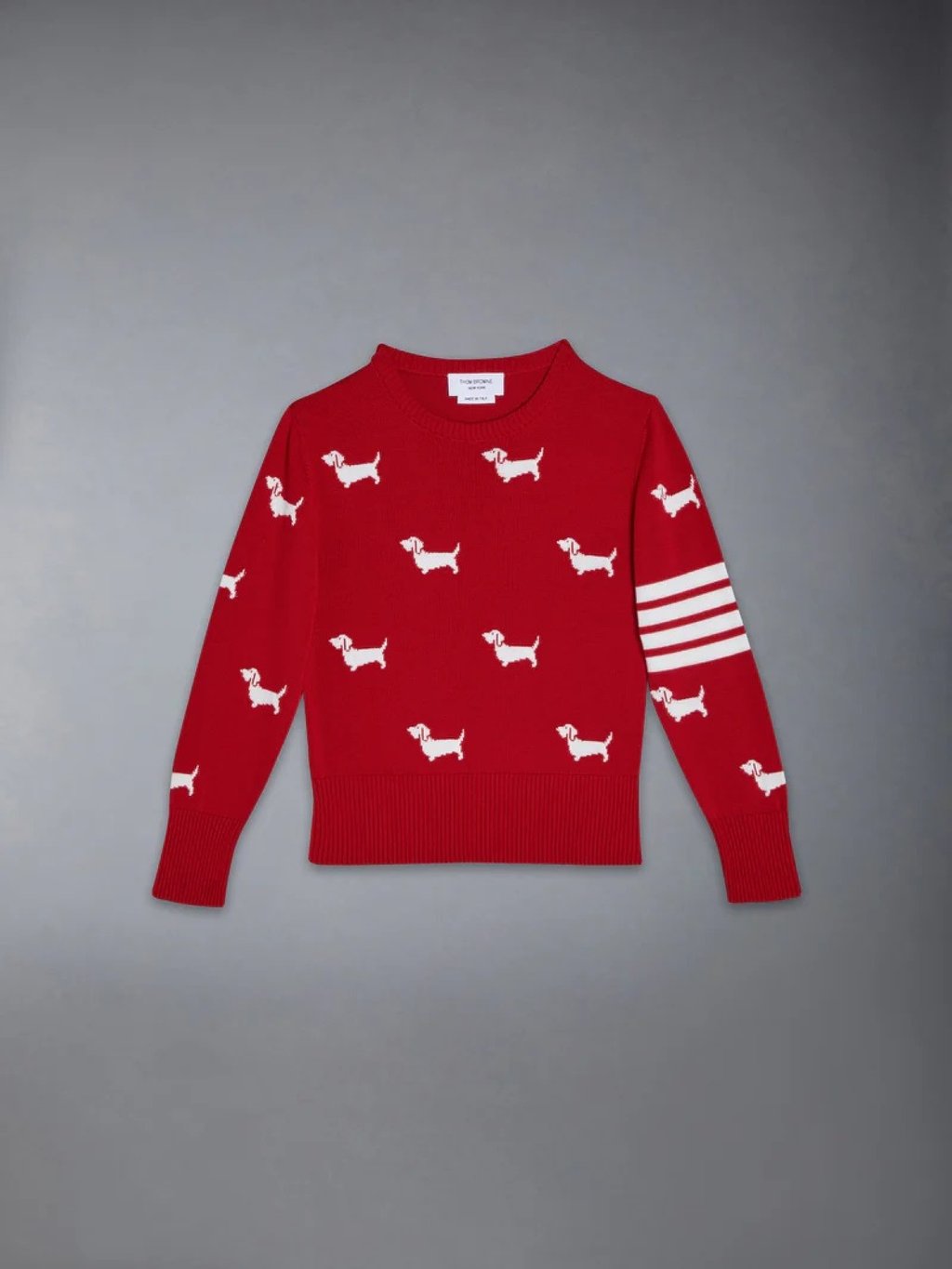 Thom Browne pullover (US$940). Photo: Handout