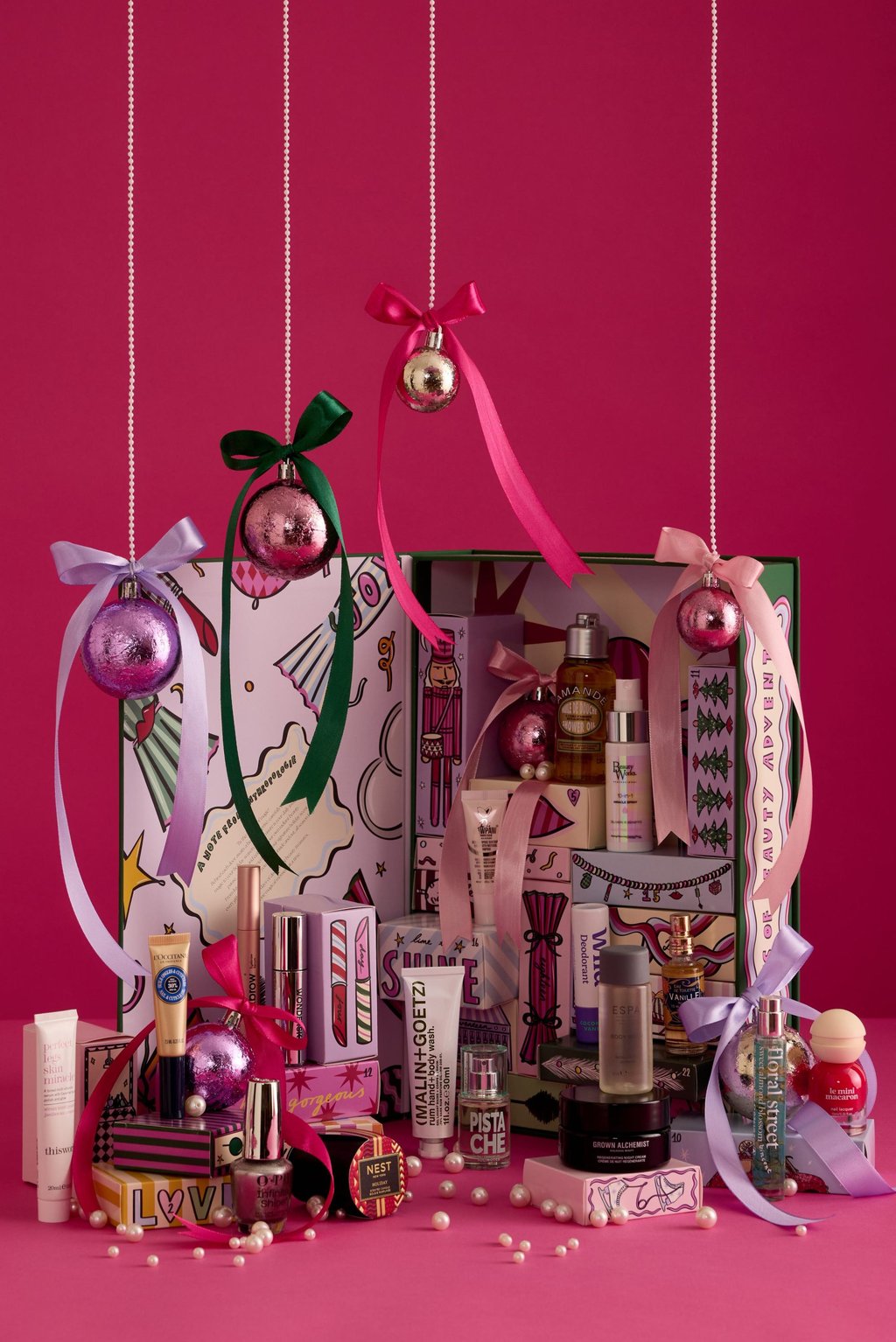 Anthropologie The 24 Days of Beauty Advent Calendar. Photo: Handout