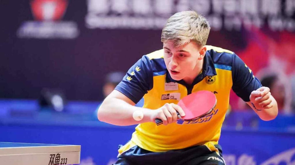 Truls Moregard, then 17, last played in Hong Kong at 2019’s ITTF World Tour event. Photo: Handout