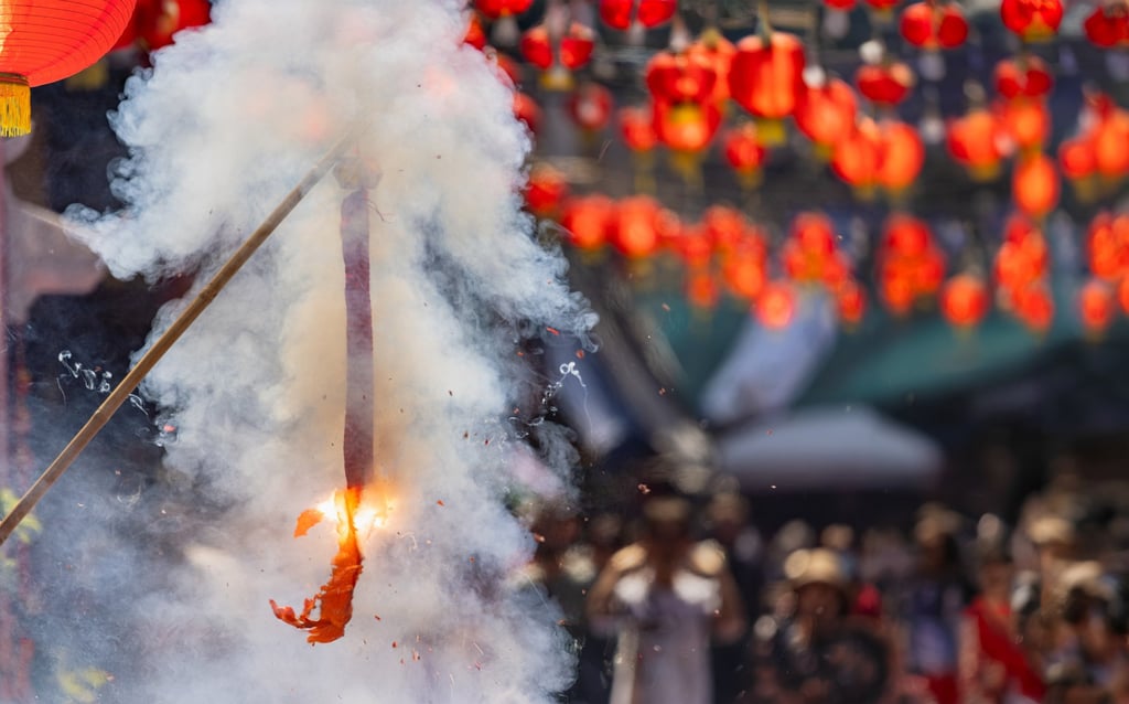 To this day, firecrackers remain an integral part of many traditional ceremonies. Photo: Getty Images