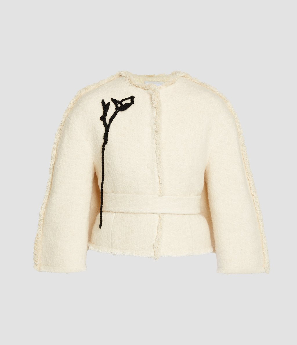 Erdem jacket (US$2,600). Photo: Handout