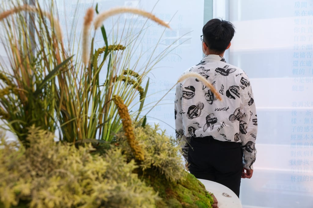 Victor is one of the creators whose work features at Aids Concern’s “Emanate” exhibition in Hong Kong’s Central neighbourhood. Photo: Edmond So